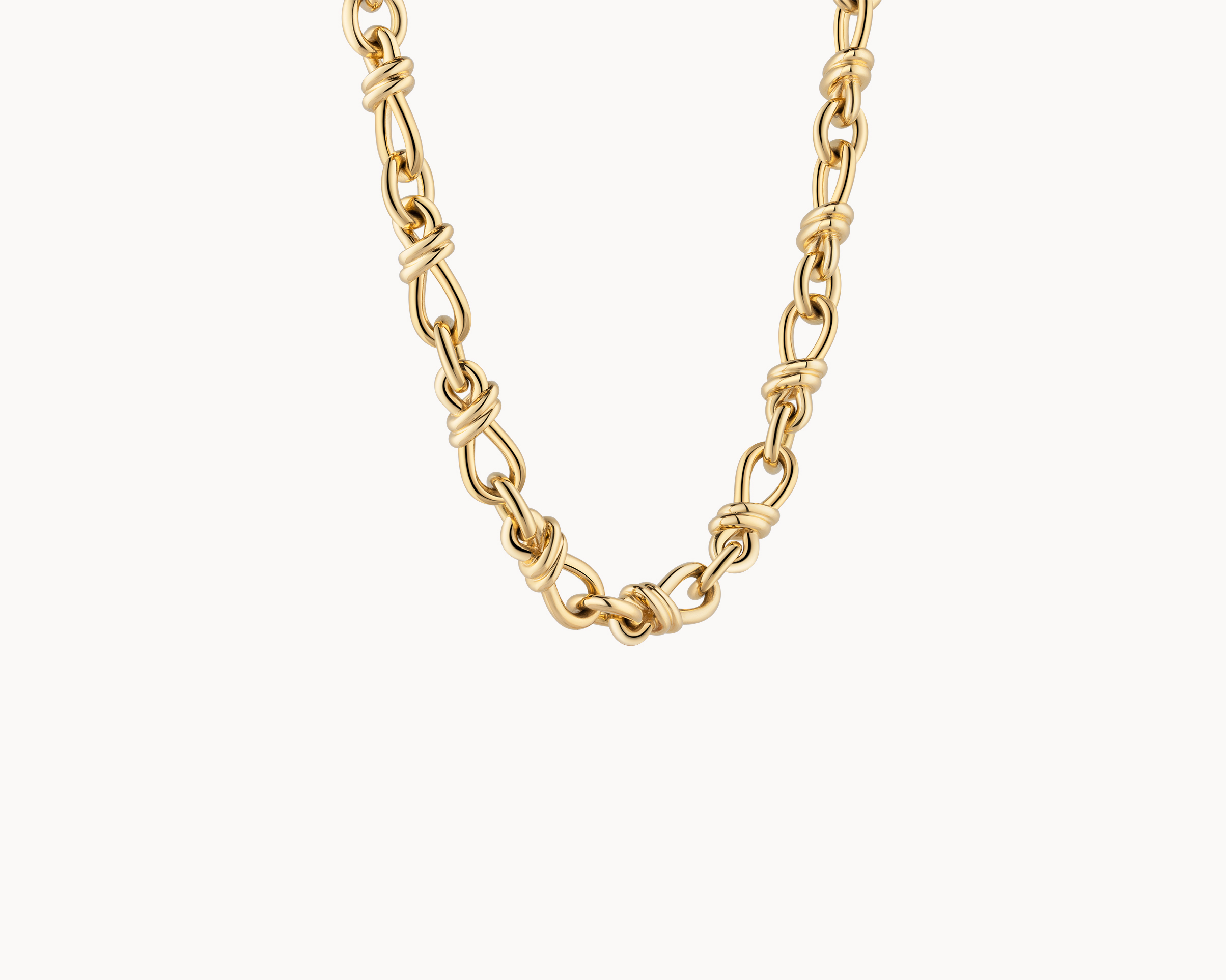Hunter Chain Link Necklace - 3 - Cookie Jiara blank